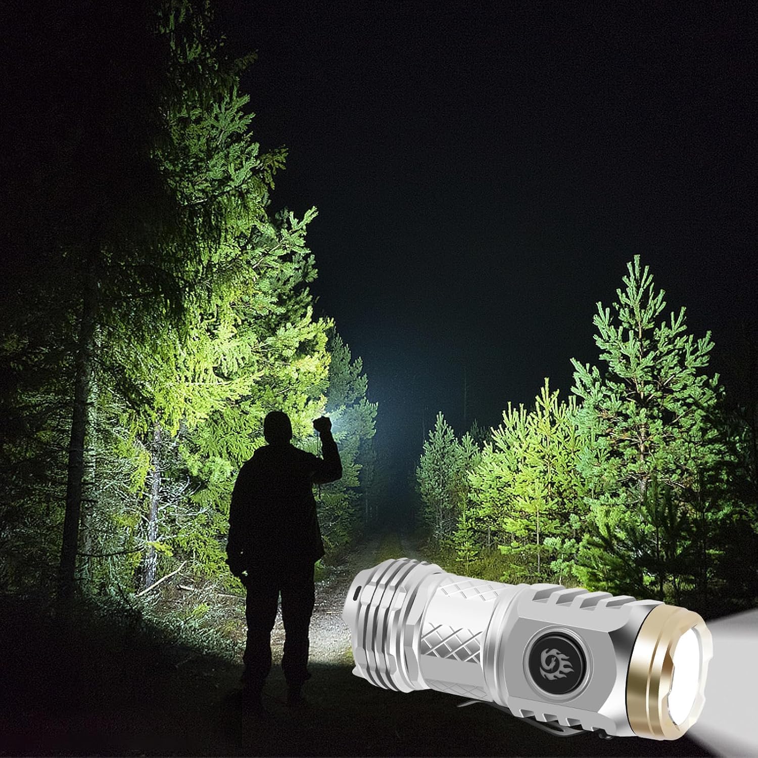 ⚡🔦💡Three-Eyed Monster Mini Flashlight — Ultra-Bright Rechargeable LED Torch | Compact, Long-Range & Water-Resistant