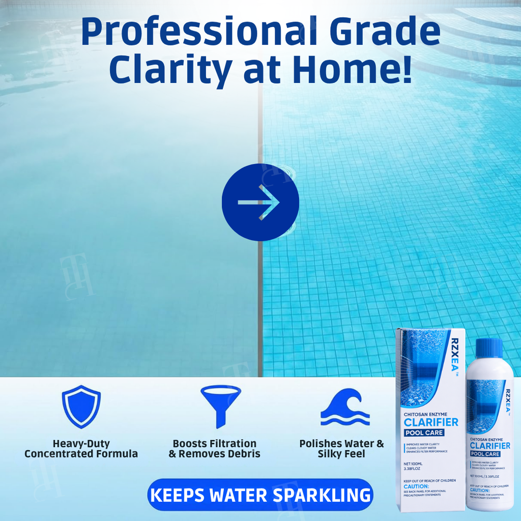 🌊 Crystal Clear Water in 24 Hours | RZXEA™ Chitosan Enzyme Clarifier