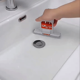 🆙🧽 Mini Self-Squeezing Mop – No-Hands Cleaning Tool | Perfect for Kitchen, Bathroom, Glass & Small Spaces | Compact & Lightweight