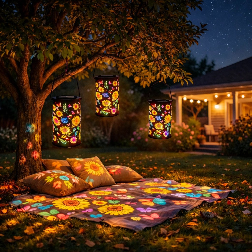 🔥HOT SALE 50% OFF-Free Shipping Included-🌞Colorful Sunflower Glow Solar Garden Lantern
