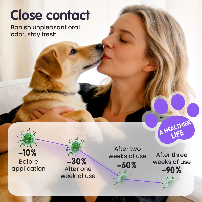 🔥2026 New Arrivals: 49% Off for a Limited Time!🔥DentaClean Teeth Cleaning Spray for Pets