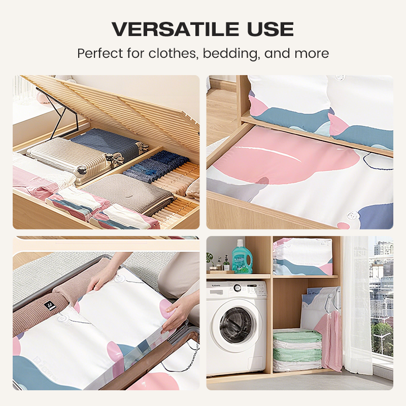 🎁Triple Your Closet Space in Seconds—No Pump Required!